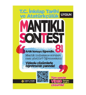 Sadık Uygun 8.Sınıf İnkılap Tarihi Mantıklı Sontest