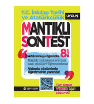 Sadık Uygun 8.Sınıf İnkılap Tarihi Mantıklı Sontest