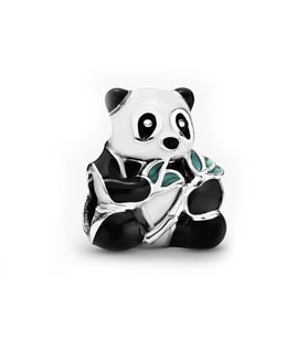 Nur Silver Panda Gümüş Charm NUR-BL01205