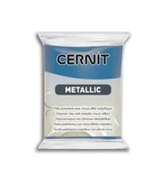 Cernit Metallic Polimer Kil 56 gr 200 Blue 