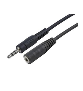 Stereo AUX Ses kablosu 3,5 mm 10 Metre Erkek Dişi Uzatma