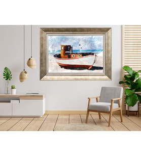 Gümüş Çerçeveli dekoratif Tablo as545