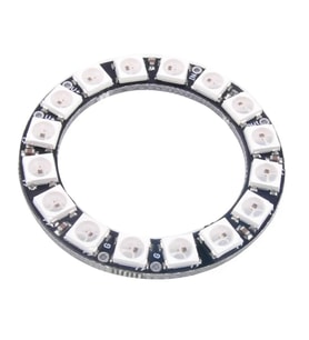 16 Bit NeoPixel Halka Ring WS2812B 5050 Rgb Led Modül 16’lı Dijital Adreslenebilir Lamba Programlan