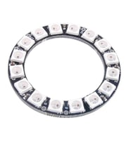 16 Bit NeoPixel Halka Ring WS2812B 5050 Rgb Led Modül 16’lı Dijital Adreslenebilir Lamba Programlan