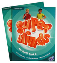 Super Minds Level 3 Student's Book and Workbook with DVD-ROM