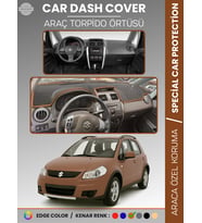 SUZUKI SX4 (2006-2014) Torpido Örtüsü Panel Torpido Koruma Tam Uyum UV Koruma Hızlı Montaj