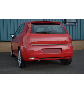 Fiat Punto Formlu Krom Bagaj Alt Çıta 2006 Üzeri Paslanmaz Çelik