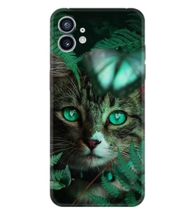 Nothing Phone 2 Kılıf Desenli Silikon Blue Butterflys 1350