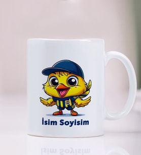 Sarı Kanaryalar taraftarları Kişiye Özel Kupa Bardak