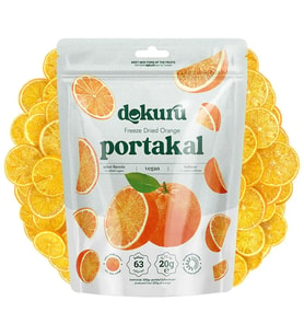 Dokuru Dondurularak Kurutulmuş Portakal 20 gr