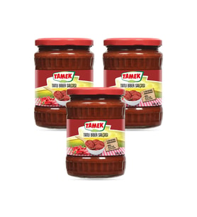 Tamek Biber Salcası Tatlı 540 gr Cam x 3 Adet