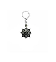 Rammstein Yuvarlak Logolu Rock Grubu Anahtarlık – Unisex Aksesuar