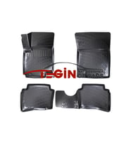 Kia Soul 2012 3D Havuzlu Paspas Siyah
