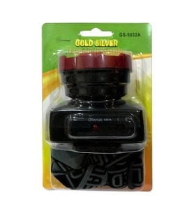 Gold Silver GS-5032A 3 Watt Power LED'li Şarj Edilebilir Kafa Lambası