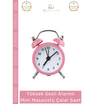 #ÇalarSaat Sessiz Akar Saniye Masaüstü Komodin Ofis Mutfak Salon Hediye Analog Dekoratif Çalar Saat