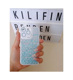 İphone 13 Pro Simli Kılıf Modeli