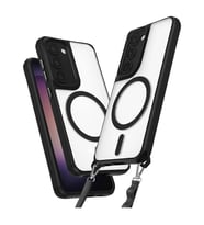 Samsung Galaxy S23 Plus Kılıf Enka Magsafe Silikon Kılıf - Siyah
