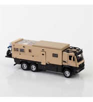 Metal Sesli Işıklı Çek Bırak Özellikli 30 Cm MotoKaravan Seti