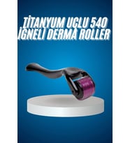 Titanyum Uçlu Derma Roller 540 İğneli 1 Mm Gözenek Azaltıcı Akne İzlerine Uygun