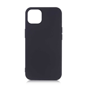 Apple iPhone 13 Mini Kılıf Orj Lansman Serisi Pürüzsüz Esnek Kadife İç Kısım (Siyah)