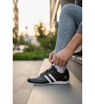 Enoch Ferrari Motosport İnce Tabanlı Sneaker Spor