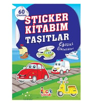 Locrk Çocuk - Sticker Kitabım Taşıtlar