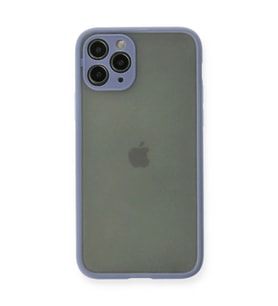 Apple iPhone 11 Pro Kılıf Montreal Silikon Kapak - Gri