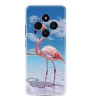 Xiaomi 14C Kılıf Boutique Baskılı Resimli Okaynus ve Flamingo Pcode -093