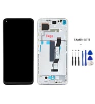 Xiaomi Mİ 10T PRO Uyumlu Lcd Ekran Dokunmatik Servis Lcd ÇITALI GÜMÜŞ + TAMİR SETİ
