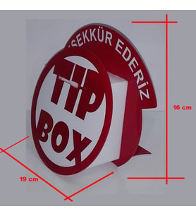 DAİRE TIP BOX BAHŞİŞ KUTUSU