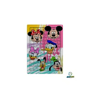 Ghostbastır Design Disney Karakterleri 99 Parça Ayaklı Puzzle – Dekoratif Çocuk Yapbozu 0214