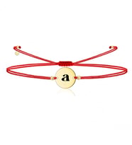 Sevimli Harfler, Alberaccessories 925 Ayar Gümüş, Şans Bilekliği,