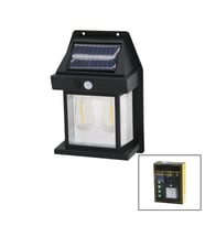 2 LAMBA SOLAR - SENSÖRLÜ APLİK DUVAR LAMBASI DIŞ MEKAN 5.5V - 1W - 1800mAh