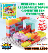 Creative Blok 75 Parça - Slide Blocks 75 Parça - Lego Oyuncakları - Yaratıcı Top Oyunu - Creative Le