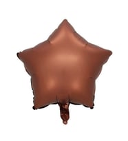 Karamel Yıldız Folyo Balon 1 Adet