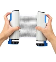 Masa Üstü Tenis File Seti Portatif Ayarlanabilir Bütün Masalar Ile Uyumlu