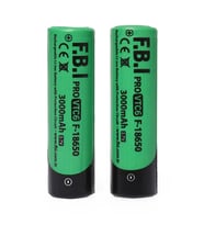 F.b.ı Vtc6 18650 3.7v 3000mah 30a Li-ion Şarjlı Pil + Pil Taşıma Kutusu 2'li Set