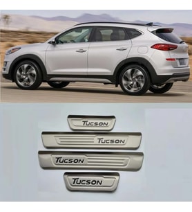 Hyundai Tucson Uyumlu 2015 2020 Dış Kapı Eşiği Krom Parça
