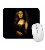 Mona Lisa Obscena Mouse Pad