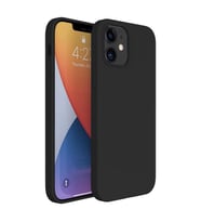 Apple iPhone 15 Plus 6.7'' İnce Mat Silikon Kılıf Siyah