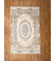 Klasik Oval Madalyon Desenli 200 x 300 Yün Halı