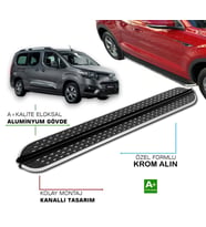  TOYOTA PROACE CİTY ''KISA ŞASE'' 2019 2020 2021 2022 2023 2024 2025  YAN BASAMAK
