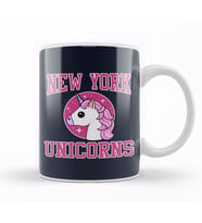 New York Unicorns Varsity Kupa Bardak Porselen