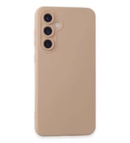 Newface Samsung Galaxy S23 FE Kılıf Nano içi Kadife Silikon - Pudra