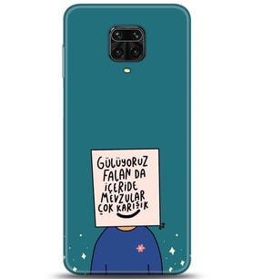 Xiaomi Redmi Note 9S Kılıf HD Baskılı Kılıf - Followed Institution 0552