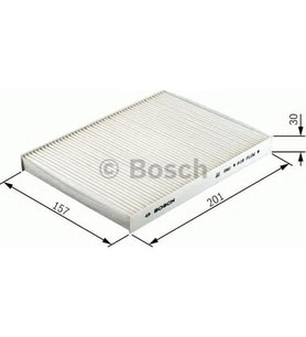 Bosch 1987432136 Polen Filtresi P207 1.4-1.4Hdı-1.6Hdı-1.4 16V-1.6 16V (06-)- C3 Iı 1.4-1.4Hdı-1.6Hdı (09-)