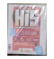 Şeker Portakalı Yayınları 8. Sınıf His 1.Dönem Haftalık İzlem Sistemi