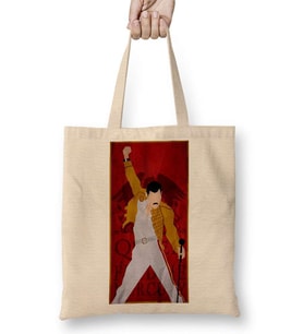 Freddie Mercury 14 Bez Çanta Uzun Saplı