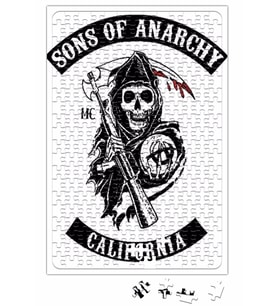 Sons of Anarchy Logo Puzzle 240 Parça Yapboz