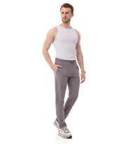 Monox Erkek Slim Fit Likralı Jogger Pantolon (Gri)